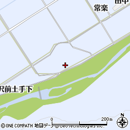 岩手県胆沢郡金ケ崎町永沢田中西周辺の地図