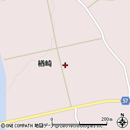 秋田県雄勝郡羽後町下仙道上楢崎周辺の地図
