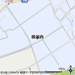 岩手県胆沢郡金ケ崎町永沢横沢西周辺の地図