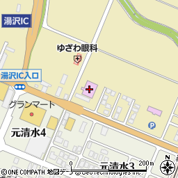 秋田アスレティッククラブ周辺の地図