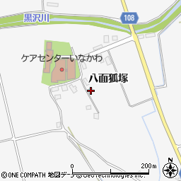 秋田県湯沢市駒形町八面狐塚14周辺の地図