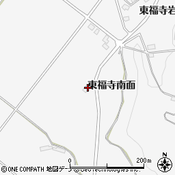 秋田県湯沢市駒形町東福寺山根96周辺の地図