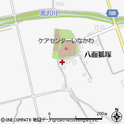 秋田県湯沢市駒形町八面狐塚48周辺の地図