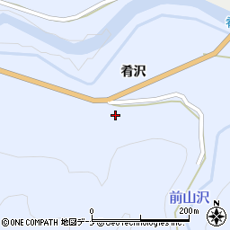 秋田県雄勝郡東成瀬村田子内肴沢104周辺の地図