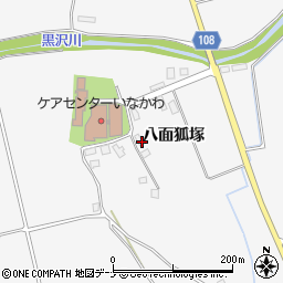 秋田県湯沢市駒形町八面狐塚16周辺の地図