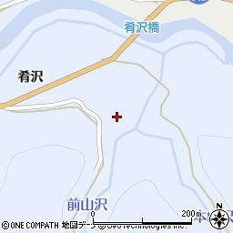 秋田県雄勝郡東成瀬村田子内肴沢122周辺の地図