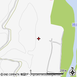 秋田県湯沢市駒形町八面日影平周辺の地図