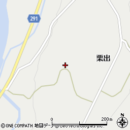 秋田県由利本荘市鳥海町下直根吉谷地周辺の地図