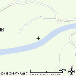 奈曽川河川公園トイレ周辺の地図