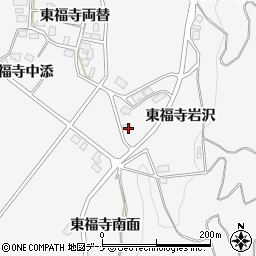 秋田県湯沢市駒形町東福寺大沢31周辺の地図