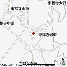 秋田県湯沢市駒形町東福寺大沢30周辺の地図
