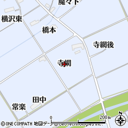 岩手県金ケ崎町（胆沢郡）永沢（寺網）周辺の地図