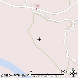 秋田県にかほ市象潟町横岡中屋敷周辺の地図