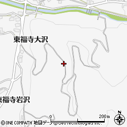 秋田県湯沢市駒形町東福寺大沢10周辺の地図