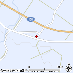 秋田県由利本荘市鳥海町上川内田代176周辺の地図