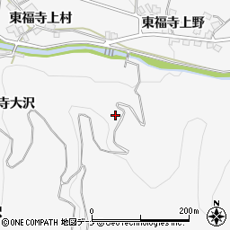 秋田県湯沢市駒形町東福寺山下周辺の地図