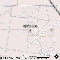 橋本公民館周辺の地図