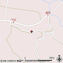 秋田県にかほ市象潟町横岡前田周辺の地図
