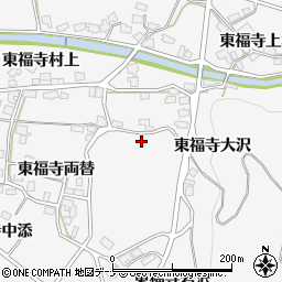 秋田県湯沢市駒形町東福寺山根周辺の地図