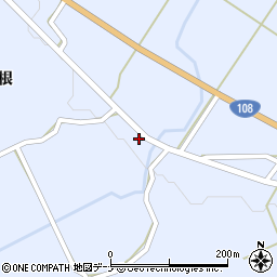 秋田県由利本荘市鳥海町上川内田代183周辺の地図