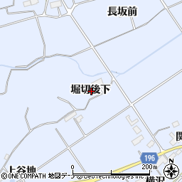 岩手県胆沢郡金ケ崎町永沢堀切後下周辺の地図