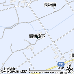 岩手県金ケ崎町（胆沢郡）永沢（堀切後下）周辺の地図