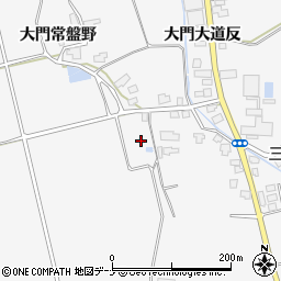 秋田県湯沢市駒形町大門掵下周辺の地図
