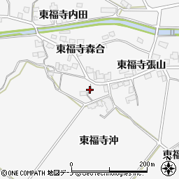 秋田県湯沢市駒形町東福寺太田6-5周辺の地図