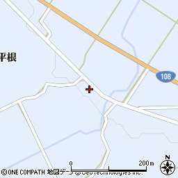 秋田県由利本荘市鳥海町上川内田代83周辺の地図