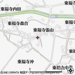 秋田県湯沢市駒形町東福寺張山17-3周辺の地図