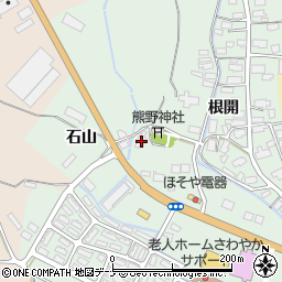 秋田県湯沢市倉内熊ノ堂27周辺の地図