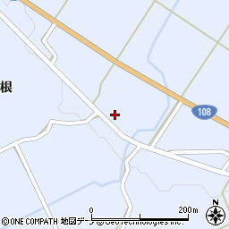 秋田県由利本荘市鳥海町上川内道端周辺の地図