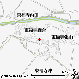 秋田県湯沢市駒形町東福寺張山7周辺の地図