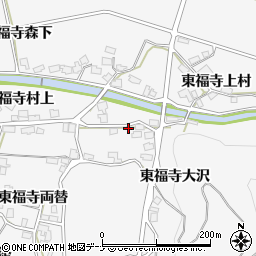 秋田県湯沢市駒形町東福寺山根6周辺の地図