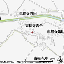 秋田県湯沢市駒形町東福寺太田2周辺の地図