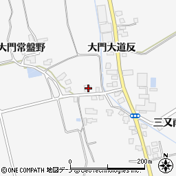 秋田県湯沢市駒形町大門牡丹野周辺の地図