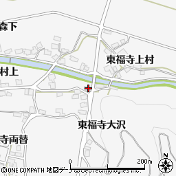 秋田県湯沢市駒形町東福寺山根7周辺の地図