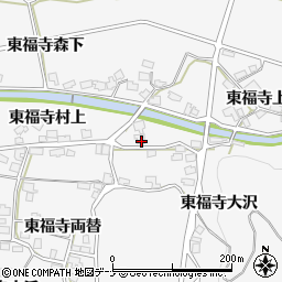 秋田県湯沢市駒形町東福寺山根24周辺の地図