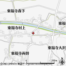 秋田県湯沢市駒形町東福寺山根19周辺の地図