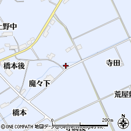 岩手県胆沢郡金ケ崎町永沢樋田周辺の地図