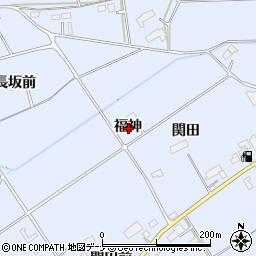 岩手県胆沢郡金ケ崎町永沢福神周辺の地図