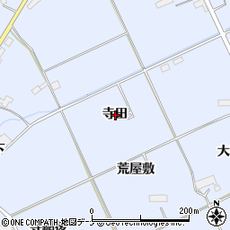 岩手県胆沢郡金ケ崎町永沢寺田周辺の地図