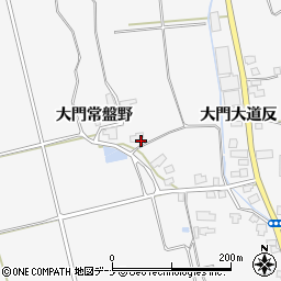 秋田県湯沢市駒形町大門常盤野周辺の地図