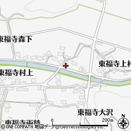 秋田県湯沢市駒形町東福寺山根10周辺の地図