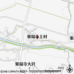 秋田県湯沢市駒形町（東福寺上村）周辺の地図