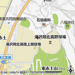 秋田県湯沢市杉沢新所林長根7周辺の地図