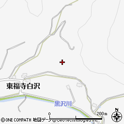 秋田県湯沢市駒形町東福寺小松沢周辺の地図