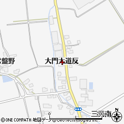 秋田県湯沢市駒形町大門大道反周辺の地図