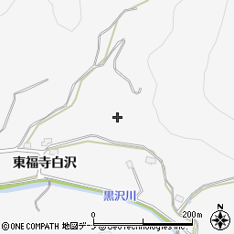 秋田県湯沢市駒形町（東福寺小松沢）周辺の地図