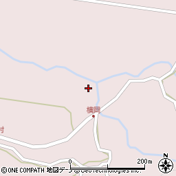 秋田県にかほ市象潟町横岡（砂田）周辺の地図